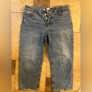 H&M Relaxed Fit Blue Jeans